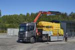 Scania G 410 6x2 Flatbed with Crane 2017 года